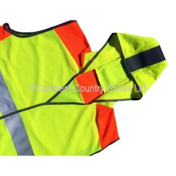Warrior Childs High Visibility Vest With Hood